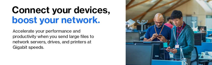Linksys 48-portars administrerad Gigabit-nätverksswitch med 4 x 10 G SFP+ fack för upplänk