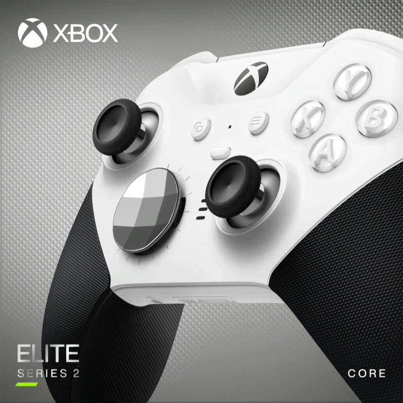 Microsoft Xbox Elite Wireless Controller Series 2 Core Musta, Valkoinen