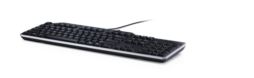 Dell KB522 tangentbord Universal USB QWERTY Dansk Svart Kabel Dansk