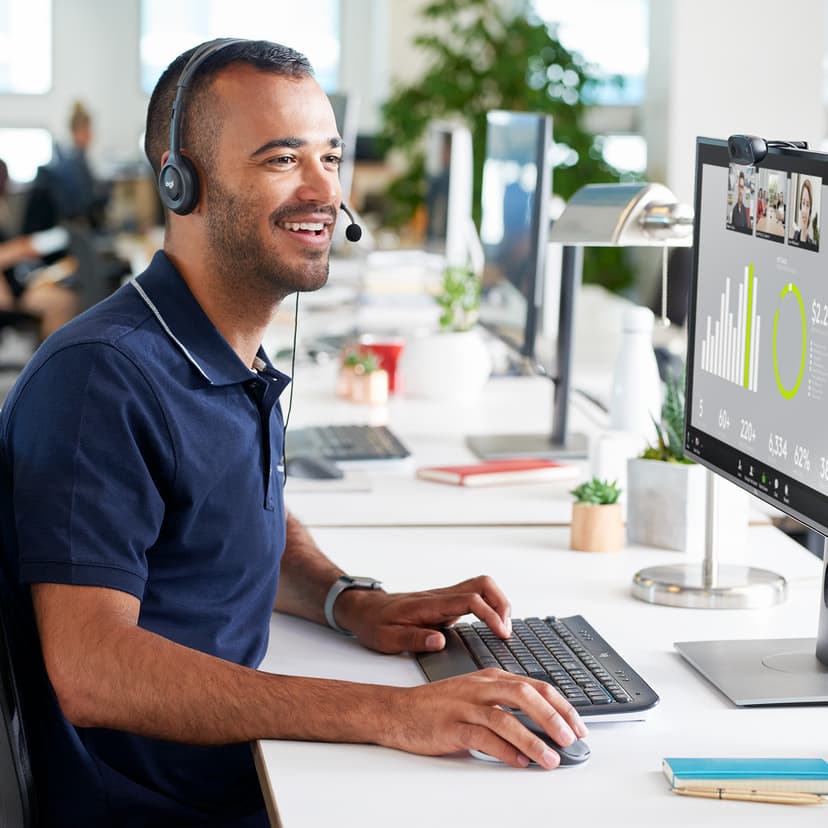 Logitech Stereo H111 Grå