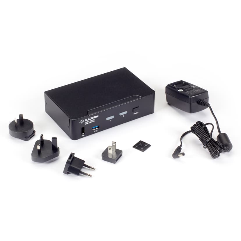 Black Box KVMC4K-2P KVM Switch USB-C 4K 2-Port