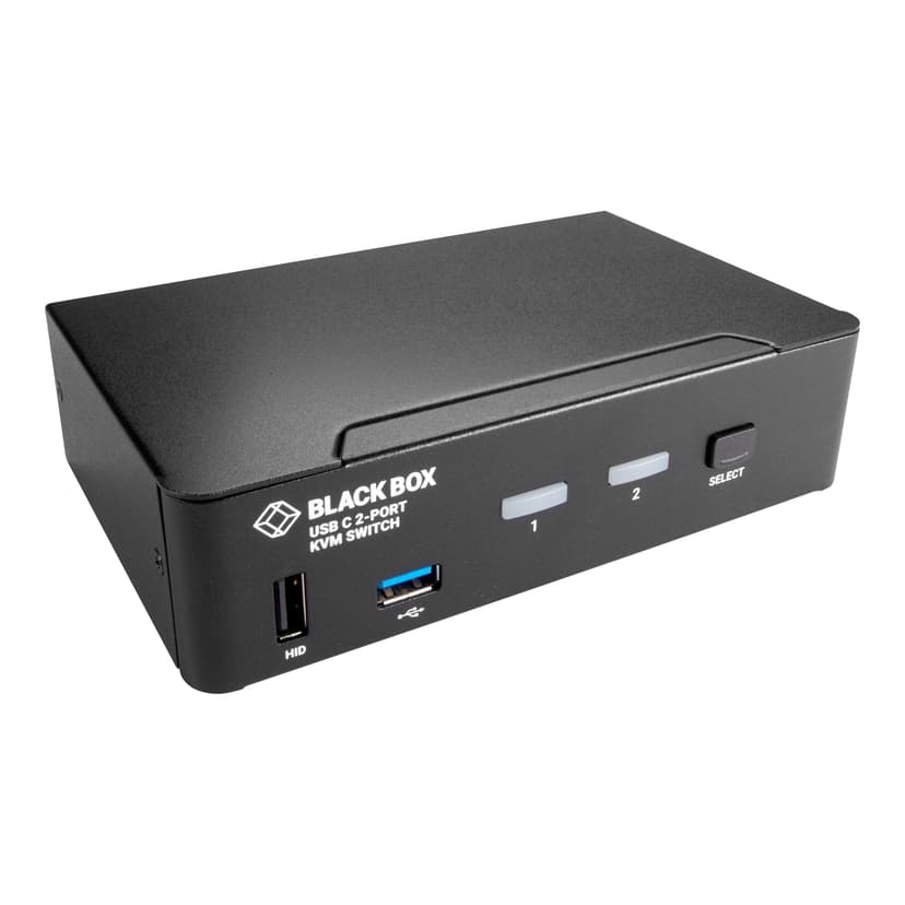 Black Box KVMC4K-2P KVM Switch USB-C 4K 2-Port