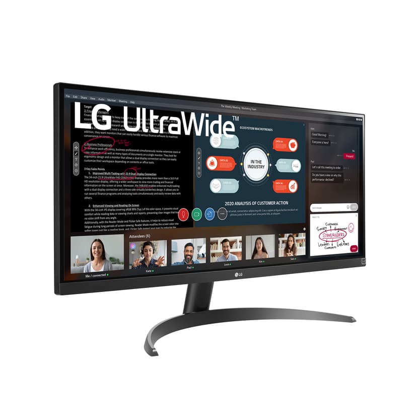 LG 29WP500-B 29" 2560 x 1080pixels IPS 21:9 75Hz