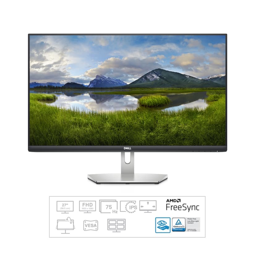 Dell S2721HN 27" 1920 x 1080pixels IPS 16:9 60Hz