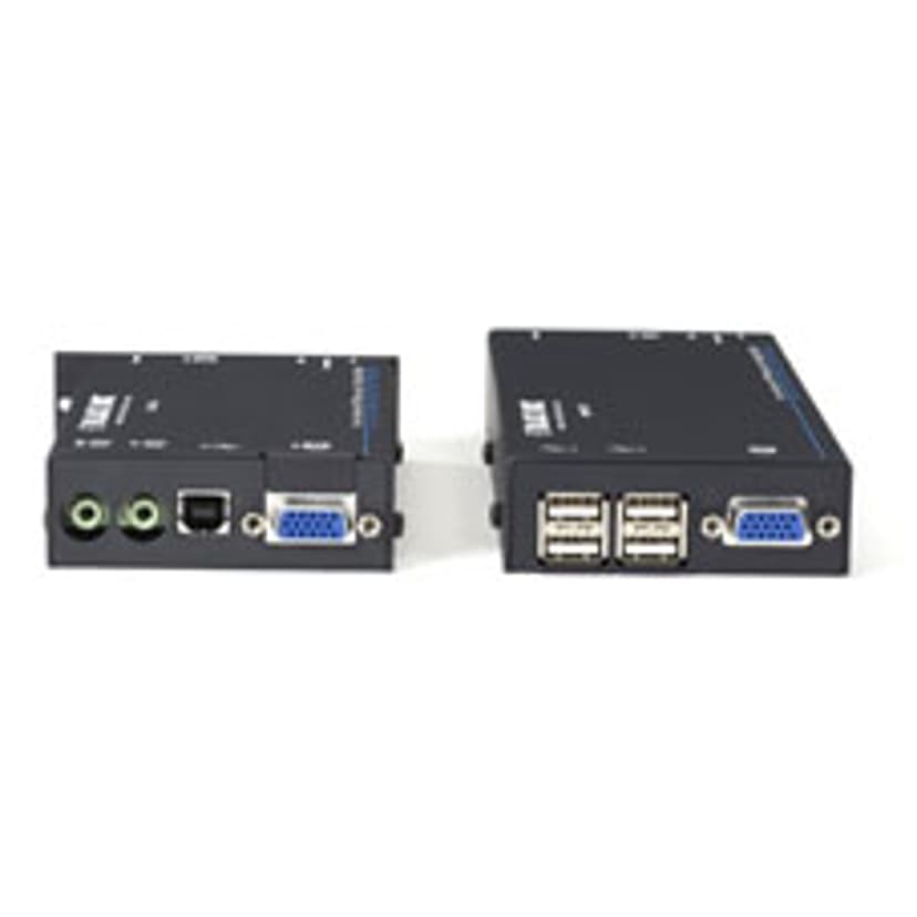 Black Box KVM Extender Over CATX - VGA Audio USB 1.1 DA