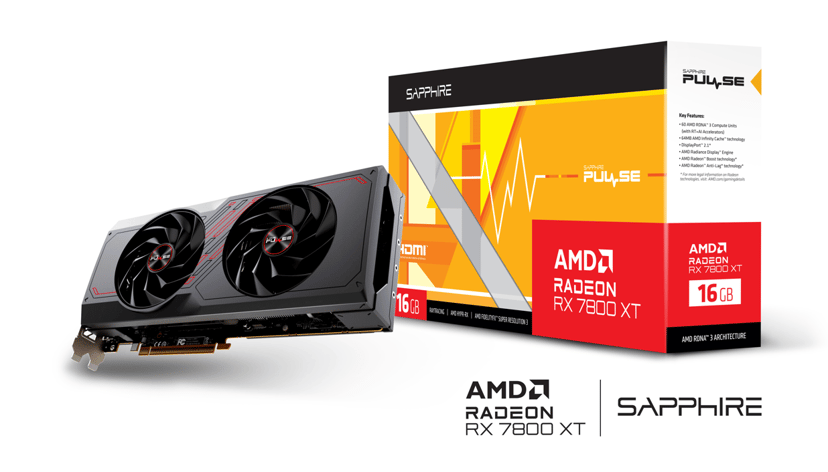 Sapphire Pulse AMD Radeon RX 7800 XT 16GB