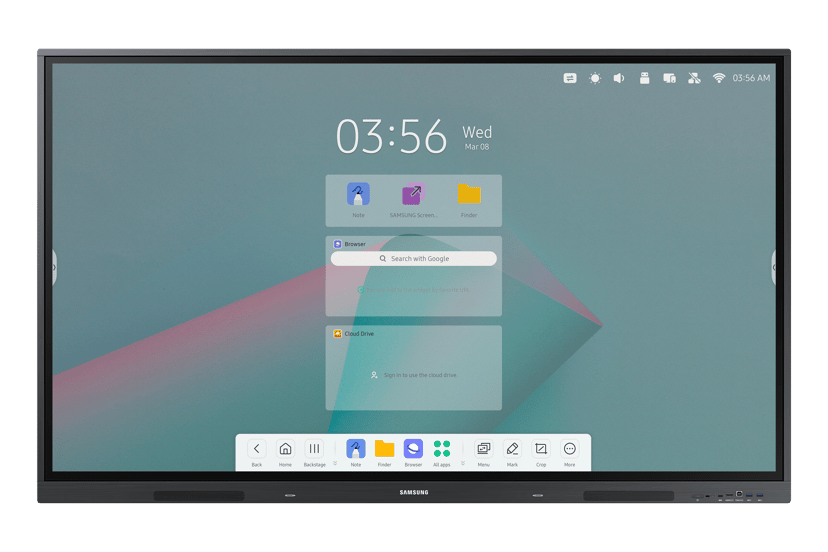 Samsung Interactive E-Board - 65" - (Outlet-vare klasse 2) Sort