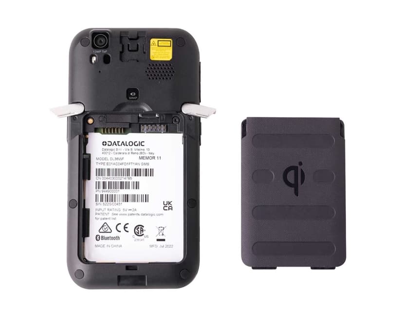 Datalogic Memor 11 2D 2 GHz 4GB/32GB BT/WiFi GMS ROW Black Incl Dock