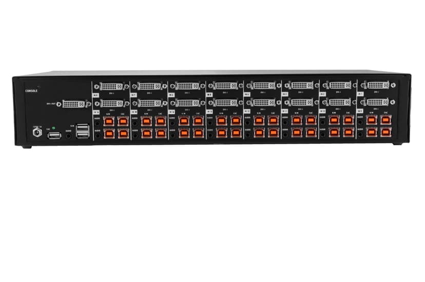Black Box NIAP 3.0 Secure KVM Switch - DVI-I USB CAC 16-port
