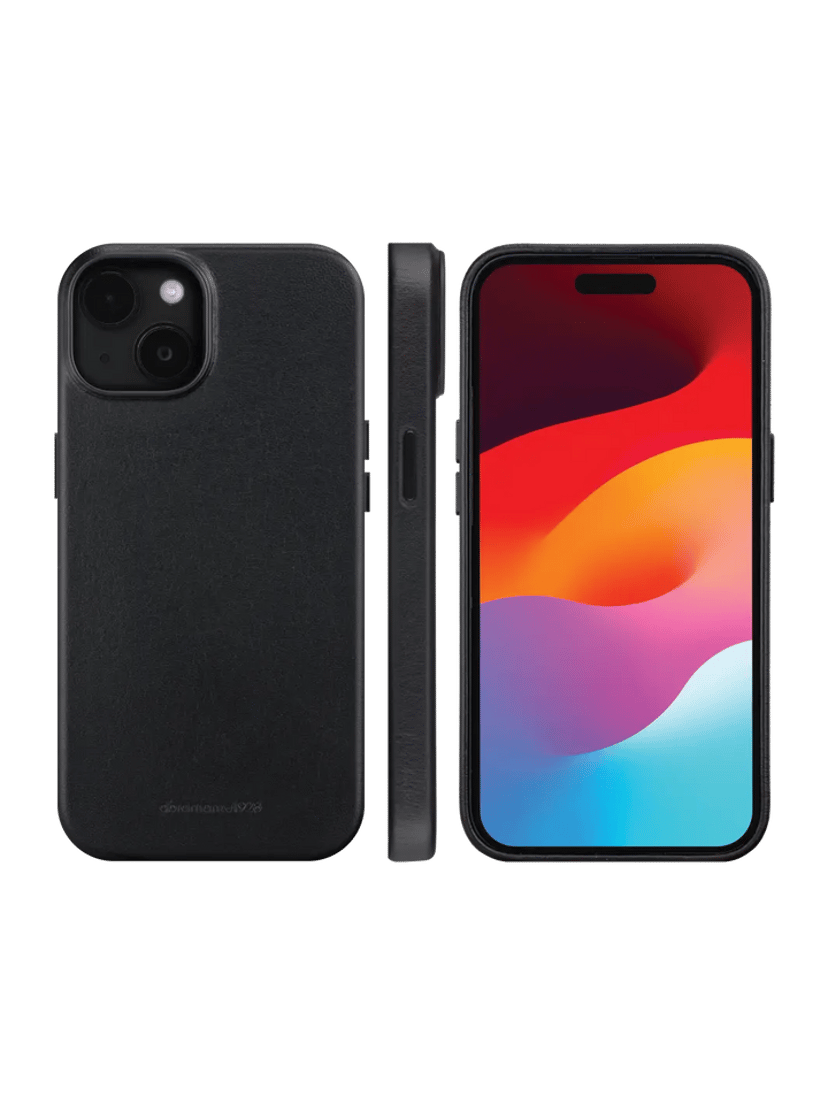 dbramante1928 Roskilde Magsafe Full-Grain Leather iPhone 14 Svart