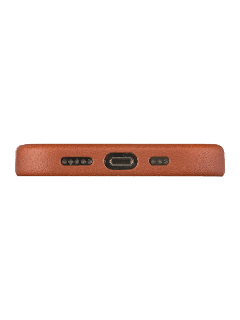 dbramante1928 Roskilde Magsafe Full-Grain Leather iPhone 14 Tan