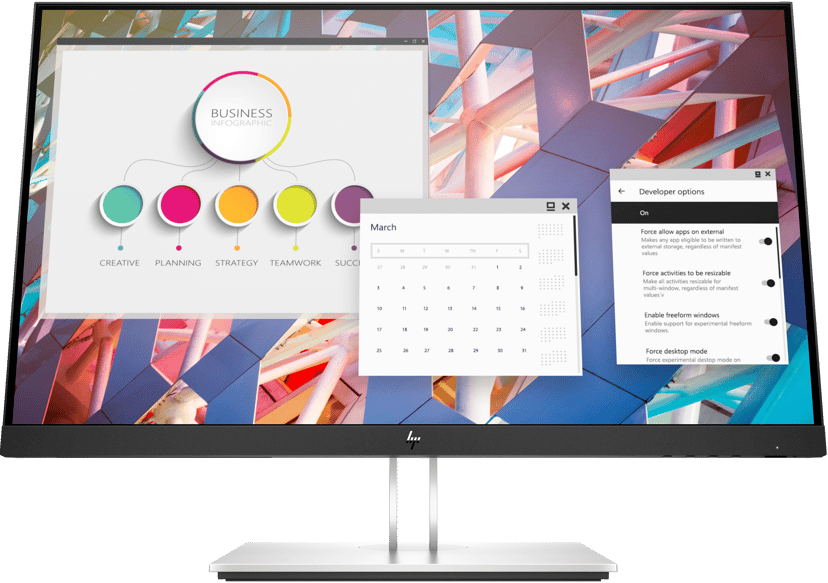 HP E24 G4 23.8" 1920 x 1080pixels IPS 16:9 60Hz