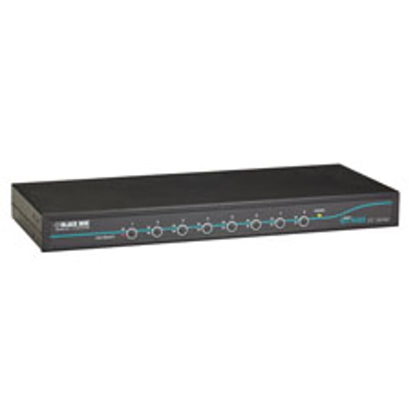 Black Box ServSwitch EC KVM-switchar Rackmontering Svart