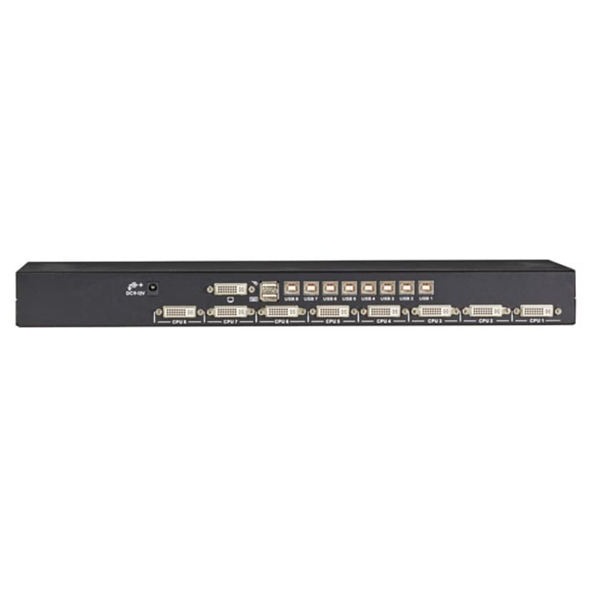 Black Box ServSwitch EC KVM-kytkin Telineasennus Musta