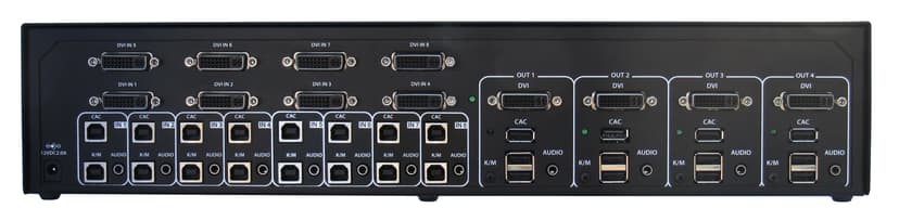 Black Box Niap 3.0 KVM Switch 8X4 Matrix DVI-I