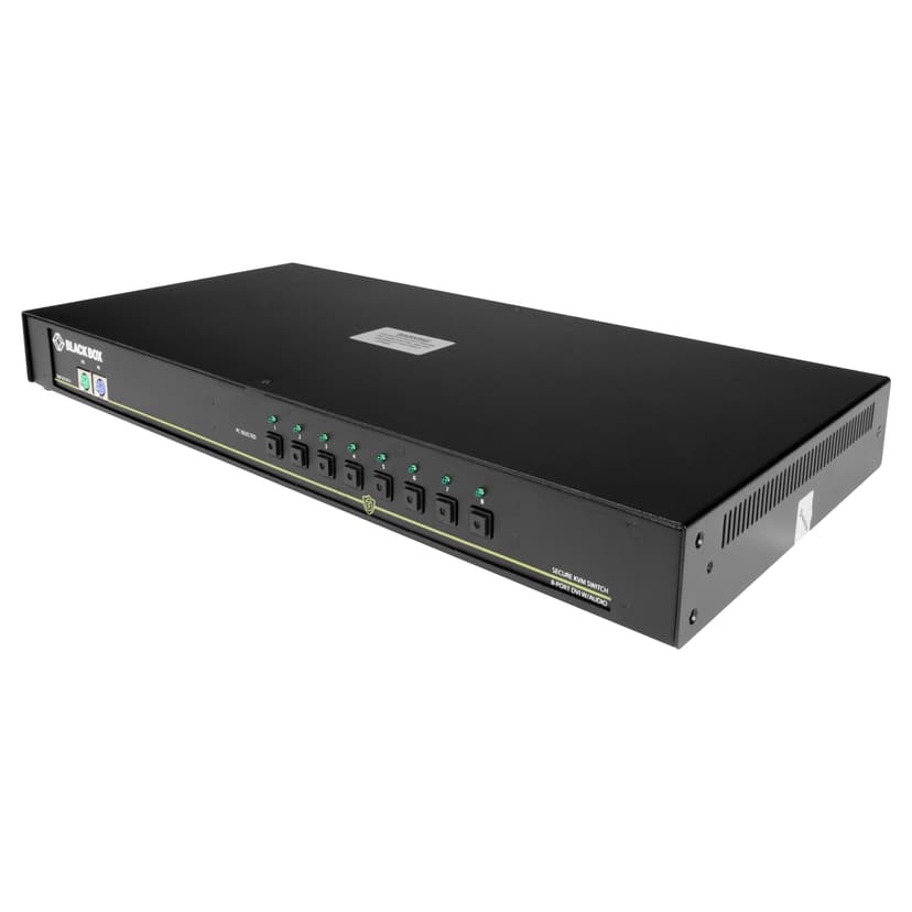 Black Box NIAP 3.0 Secure KVM Switch - DVI-I USB 8-Port