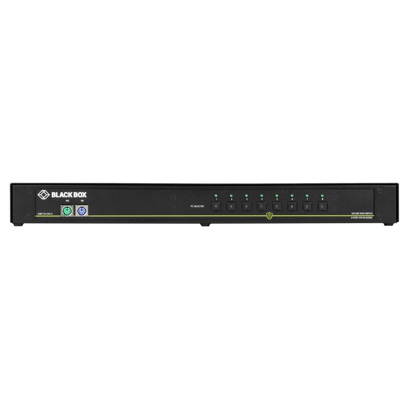 Black Box NIAP 3.0 Secure KVM Switch - DVI-I USB 8-Port