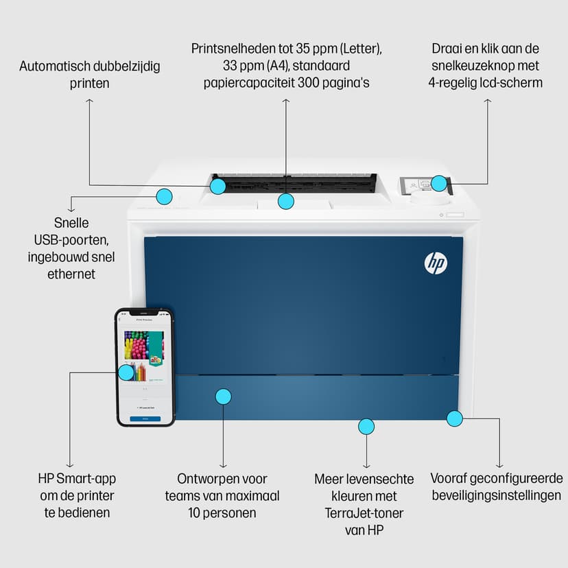 HP Color LaserJet Pro 4202dn A4