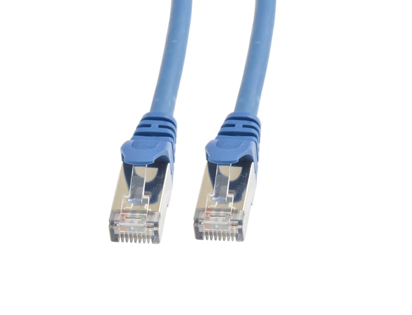 Prokord Nettverkskabel LSZH RJ-45 Cat6a 0.3m Blå