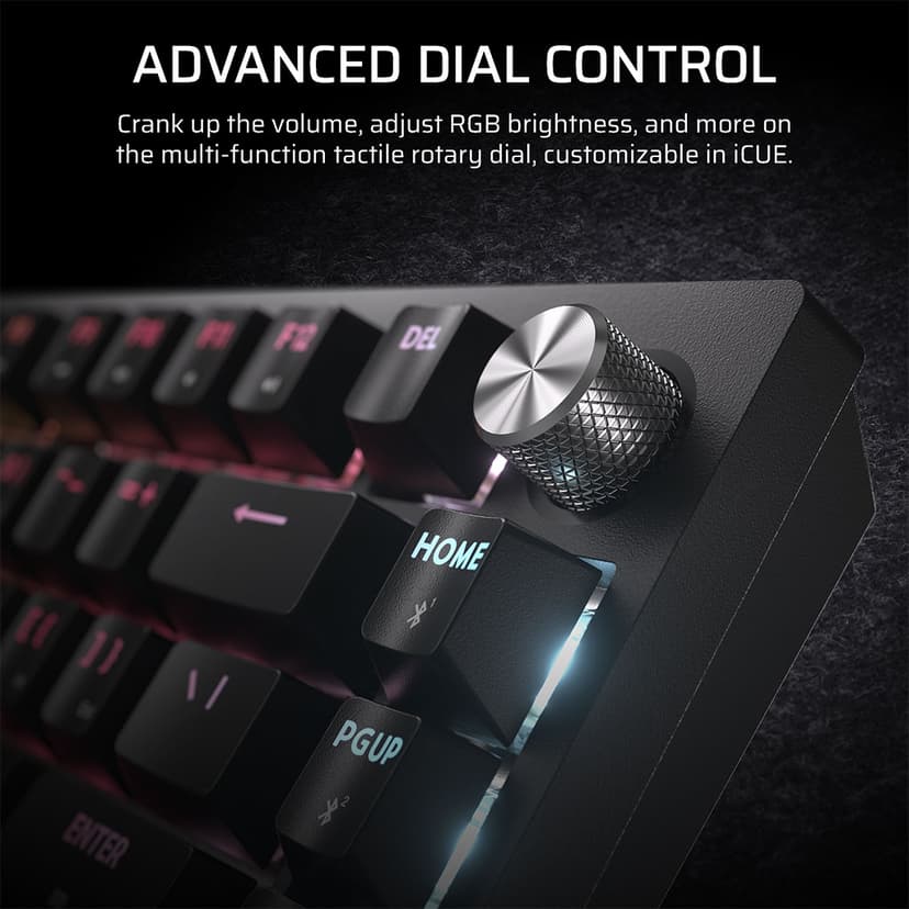 Corsair K65 Plus Gaming Keyboard CORSAIR MLX Fusion Nordisk