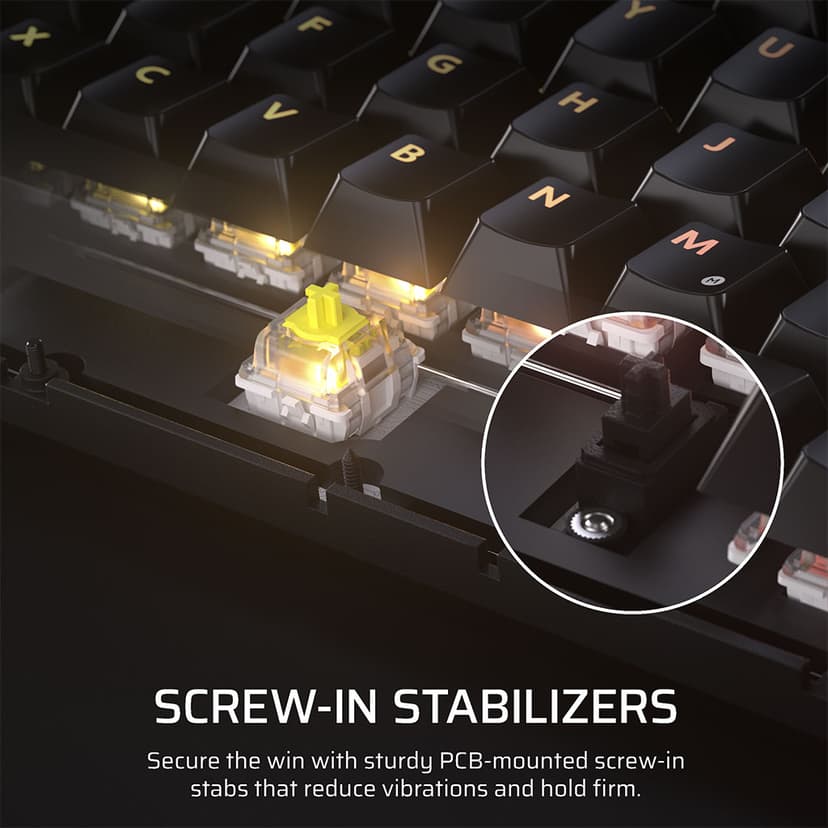 Corsair K65 Plus Gaming Keyboard CORSAIR MLX Fusion Nordisk