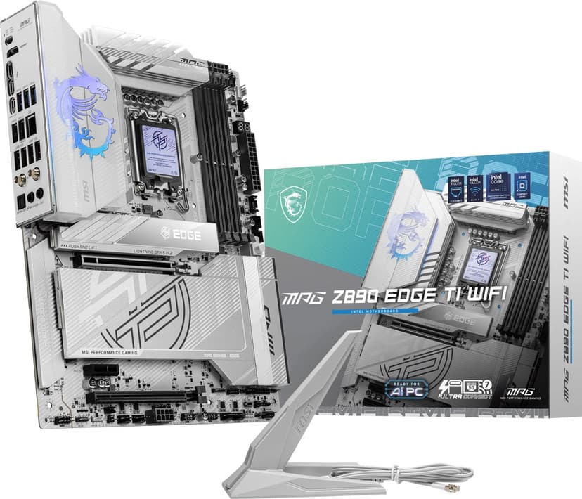 MSI MPG Z890 Edge TI WIFI LGA 1851 ATX Moderkort