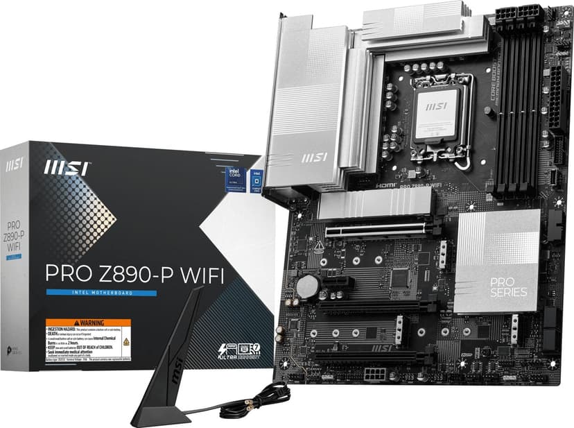MSI PRO Z890-P WIFI LGA 1851 ATX Moderkort