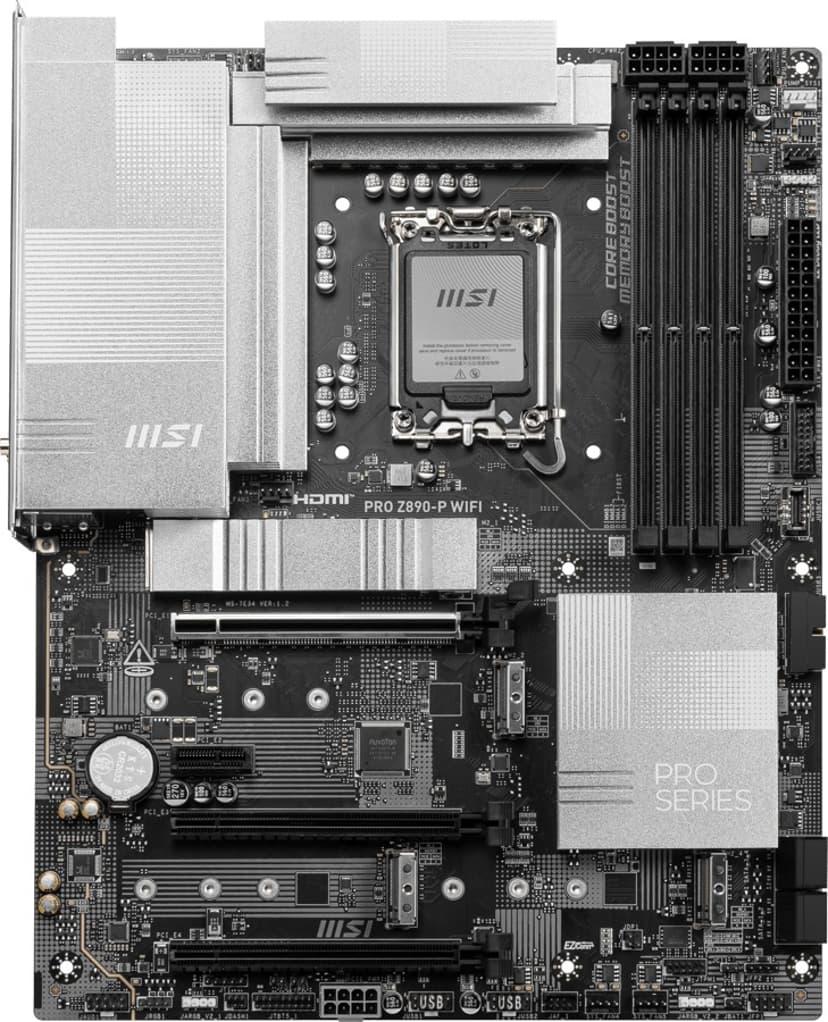 MSI PRO Z890-P WIFI LGA 1851 ATX Moderkort