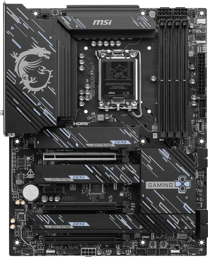MSI Z890 Gaming Plus WIFI LGA 1851 ATX Moderkort