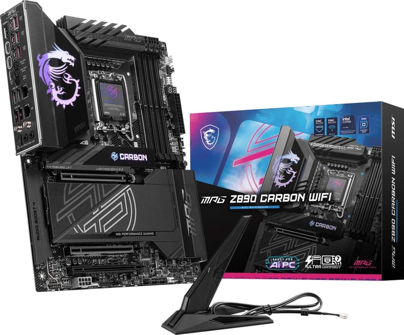 MSI MPG Z890 Carbon WIFI LGA 1851 ATX Hovedkort