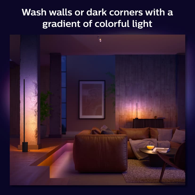 Philips Hue White and Color ambiance Signe gradient -pöytävalaisin