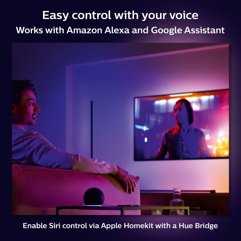Philips Hue White och Color Ambiance Signe gradient bordslampa