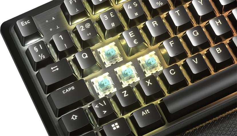 Corsair K70 Pro Gaming Keyboard - MGX Hyperdrive Ledningsført CORSAIR MGX Hyperdrive Nordisk