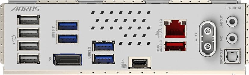 Gigabyte Z890M Aorus Elite WIFI7 Ice LGA 1851 ATX Hovedkort