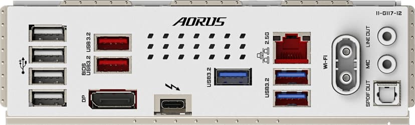 Gigabyte Z890 Aorus Elite WIFI7 Ice LGA 1851 ATX Moederbord