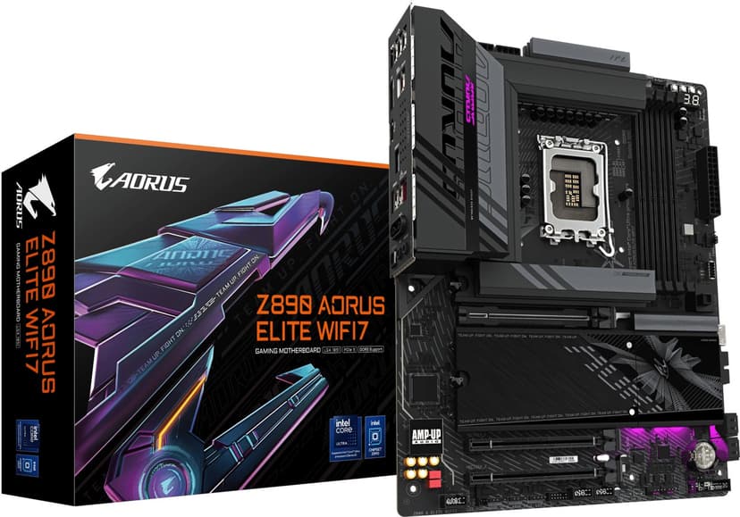 Gigabyte Z890 Aorus Elite WIFI7 LGA 1851 ATX Moderkort