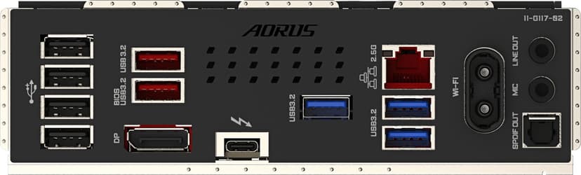 Gigabyte Z890 Aorus Elite WIFI7 LGA 1851 ATX Moderkort