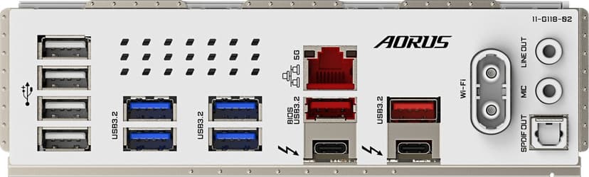 Gigabyte Z890 Aorus Pro Ice LGA 1851 ATX Moderkort