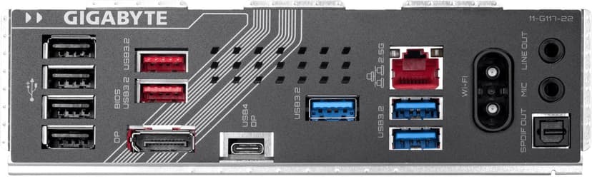 Gigabyte Z890 Gaming X WIFI7 LGA 1851 ATX Moderkort