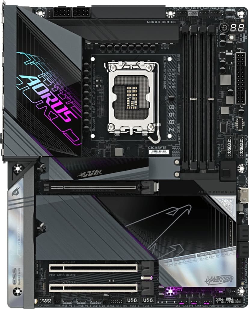 Gigabyte Z890 Aorus Master LGA 1851 ATX Emolevyt