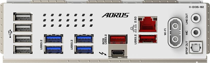 Gigabyte Z890 Aorus Elite X Ice LGA 1851 ATX Moderkort