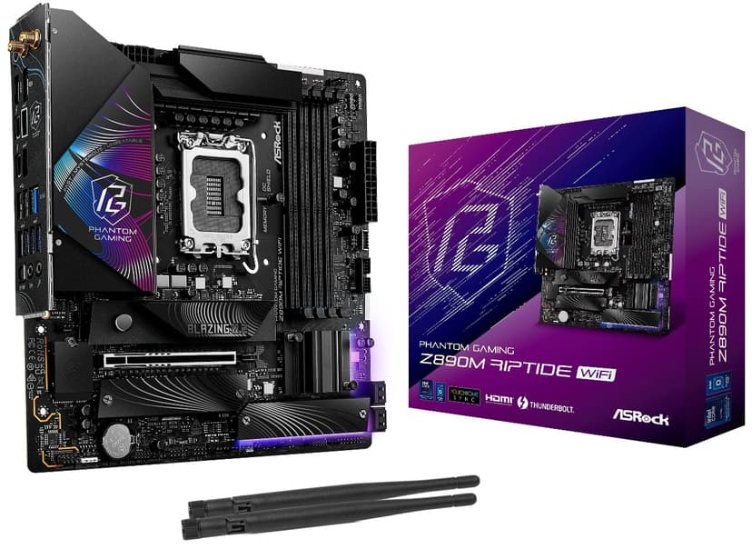 ASRock Z890M Riptide WIFI LGA 1851 Micro ATX