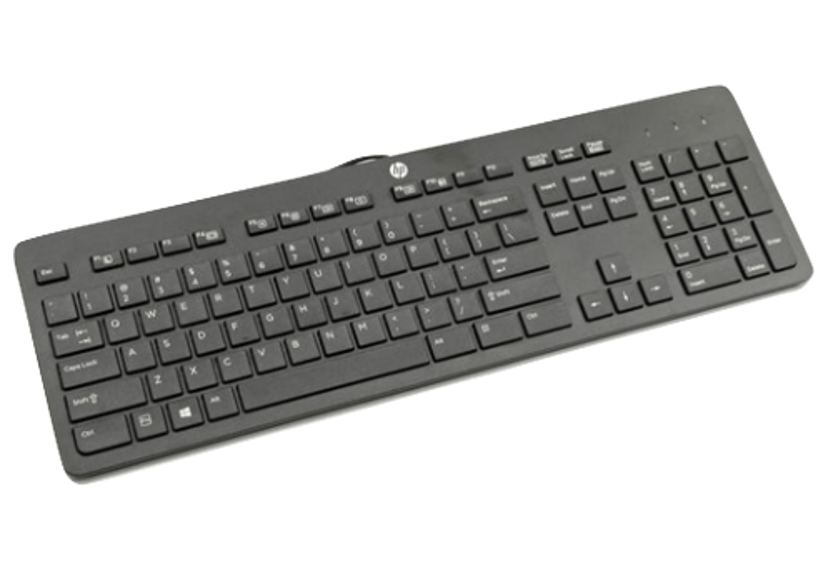 HP Slim Office Keyboard Wired - Spanish Ledningsført Spansk