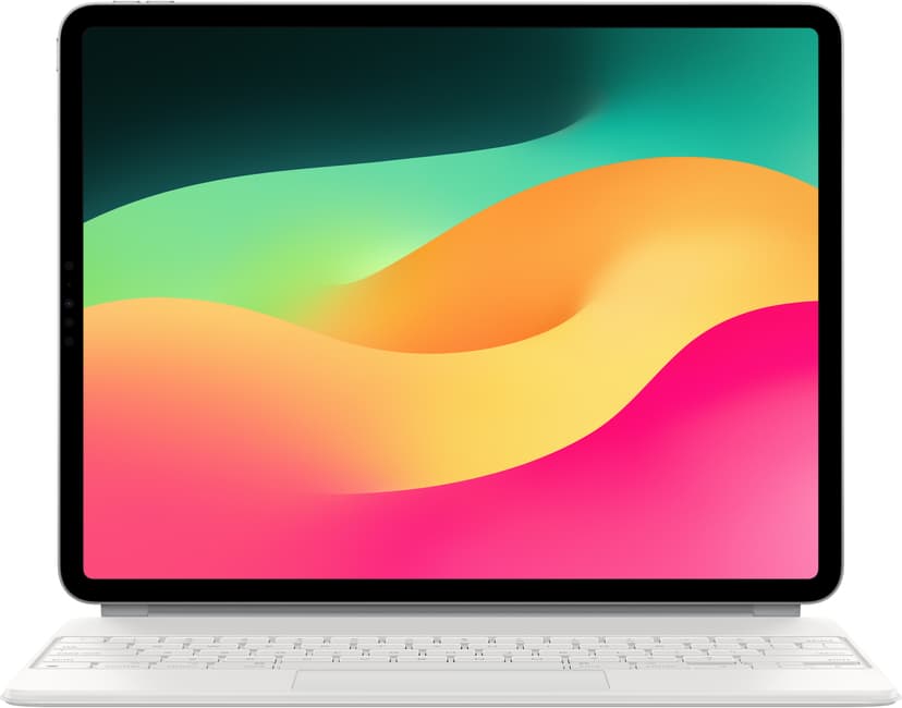 Apple Magic Keyboard iPad Air 13" (2024), iPad Pro 12.9" 6th gen Svenska, Finska Vit