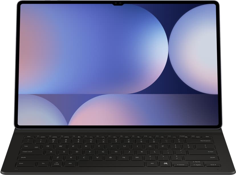 Samsung Book Cover Keyboard Slim AI Key Samsung Galaxy Tab S10 Ultra, Samsung Galaxy Tab S9 Ultra Nordisk Sort