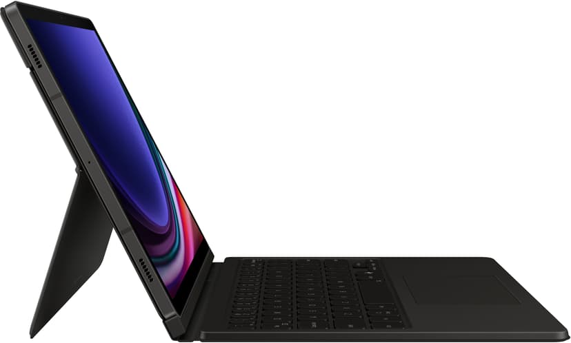 Samsung Book Cover Keyboard AI Key Samsung Galaxy Tab S10 FE, Samsung Galaxy Tab S9, Samsung Galaxy Tab S9 FE Nordisk Sort