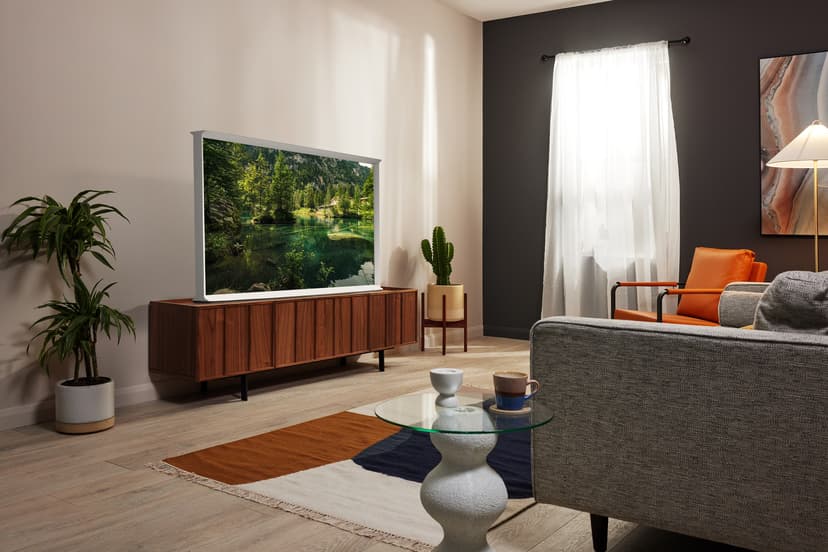 Samsung The Serif 43" 4K QLED Smart TV Cloud White