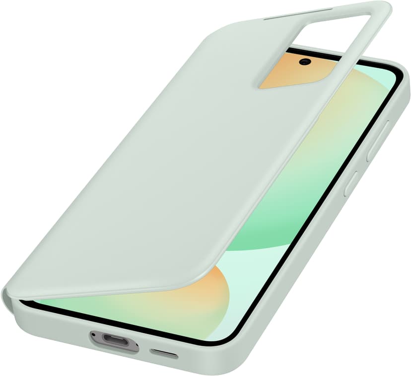 Samsung Smart View Wallet Case Samsung Galaxy S24 FE Mintunvärinen