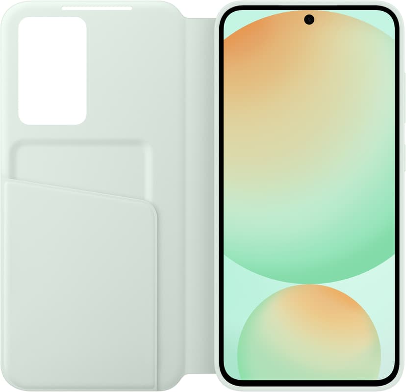 Samsung Smart View Wallet Case Samsung Galaxy S24 FE Mintunvärinen