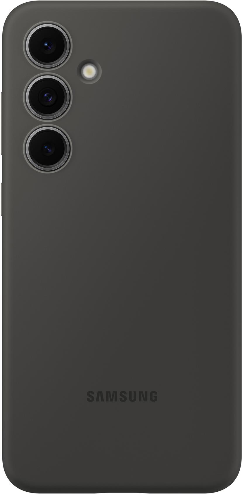Samsung Silicone Case Samsung Galaxy S24 FE Zwart